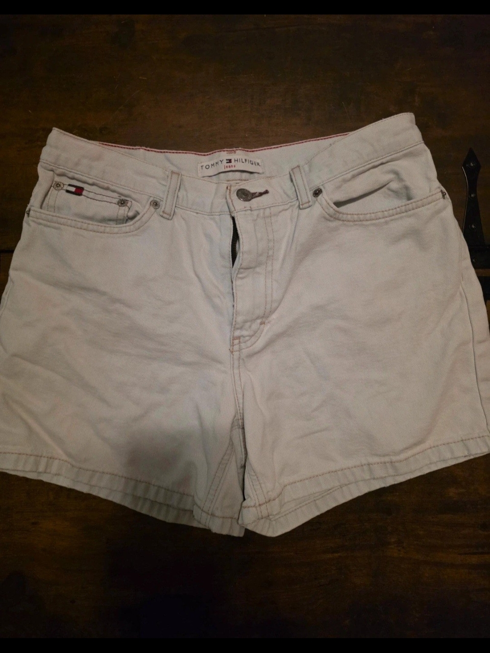 Vintage Tommy Hilfiger Denim High-Rise Women's Shorts